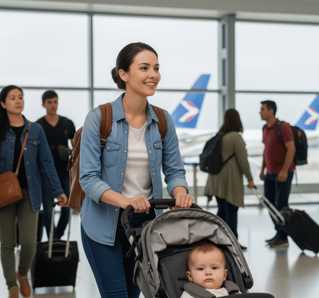 搭乗前に親が知っておくべき乳幼児の飛行機旅行の心得トップ