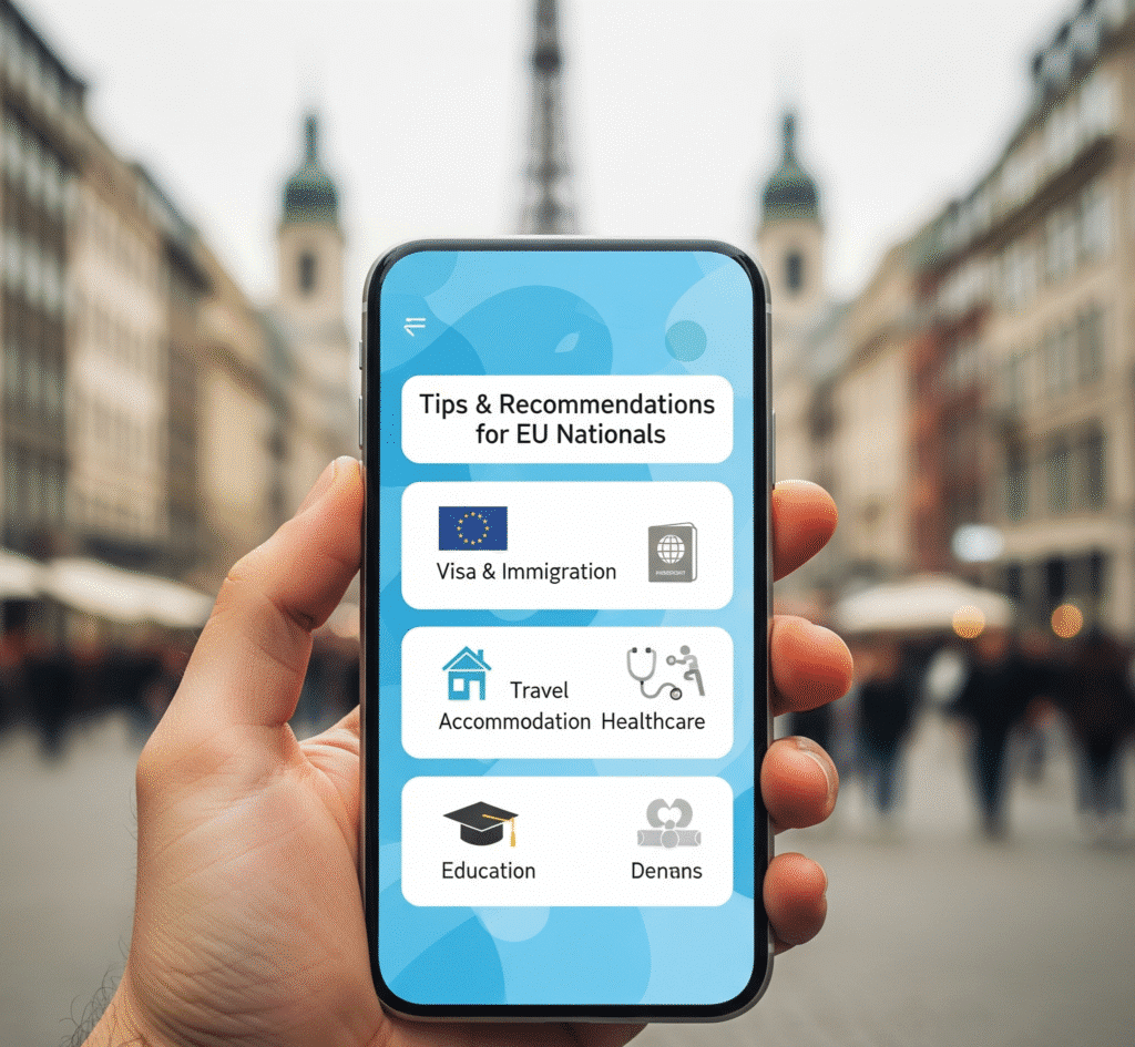Tips and Recommendations for EU Nationals