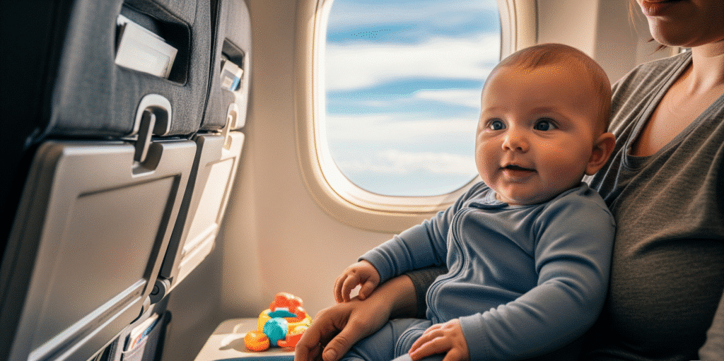 乳幼児と飛行機で旅行するときのヒント：親公認のハック