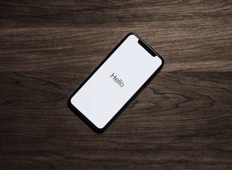 Smartphone showing travel app for UK ETA digital application process