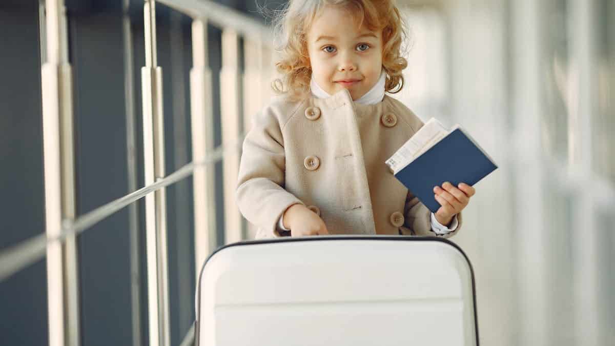family travel passport airport 1