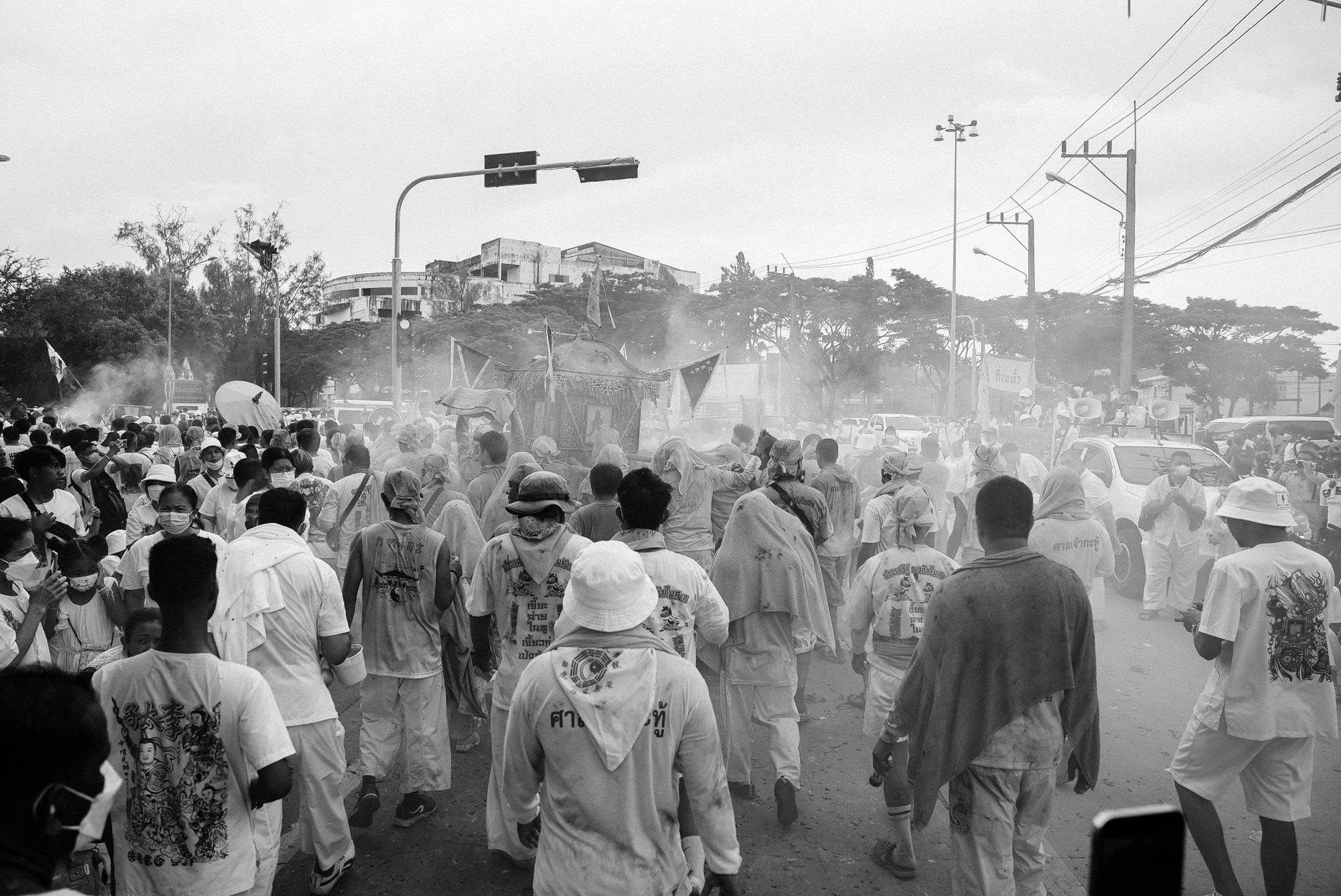 Large crowd of people celebrating at an outdoor street festival, reflecting the two million visitors at Notting Hill Carnival